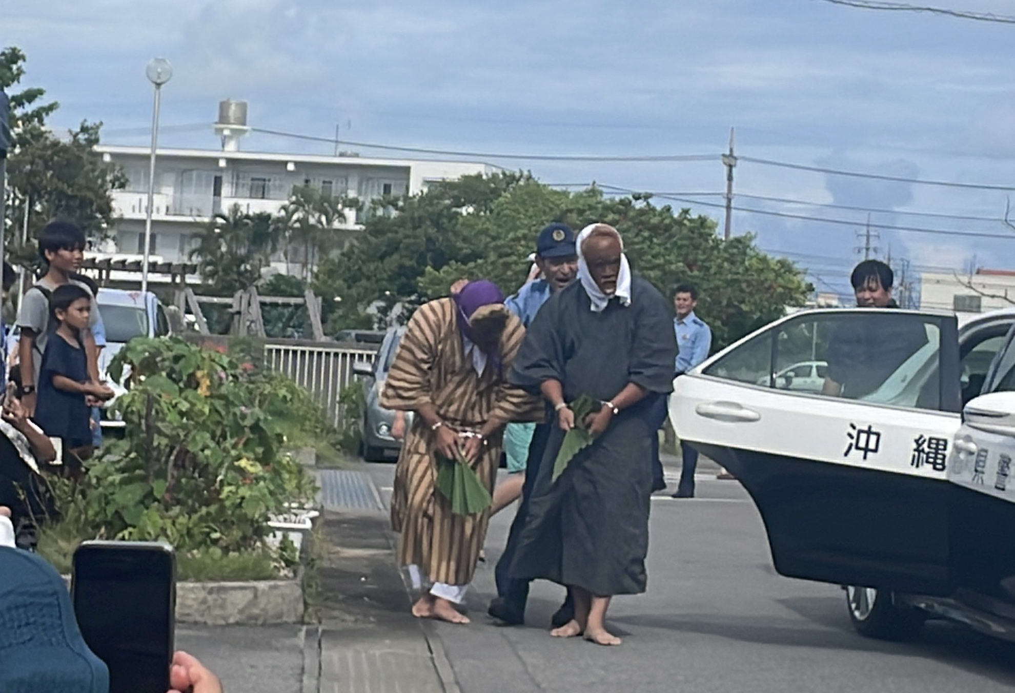 八重山警察署のアンガマ